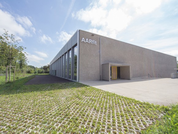 Neubau Mehrzweckhalle Aarfit Aarberg, 2015