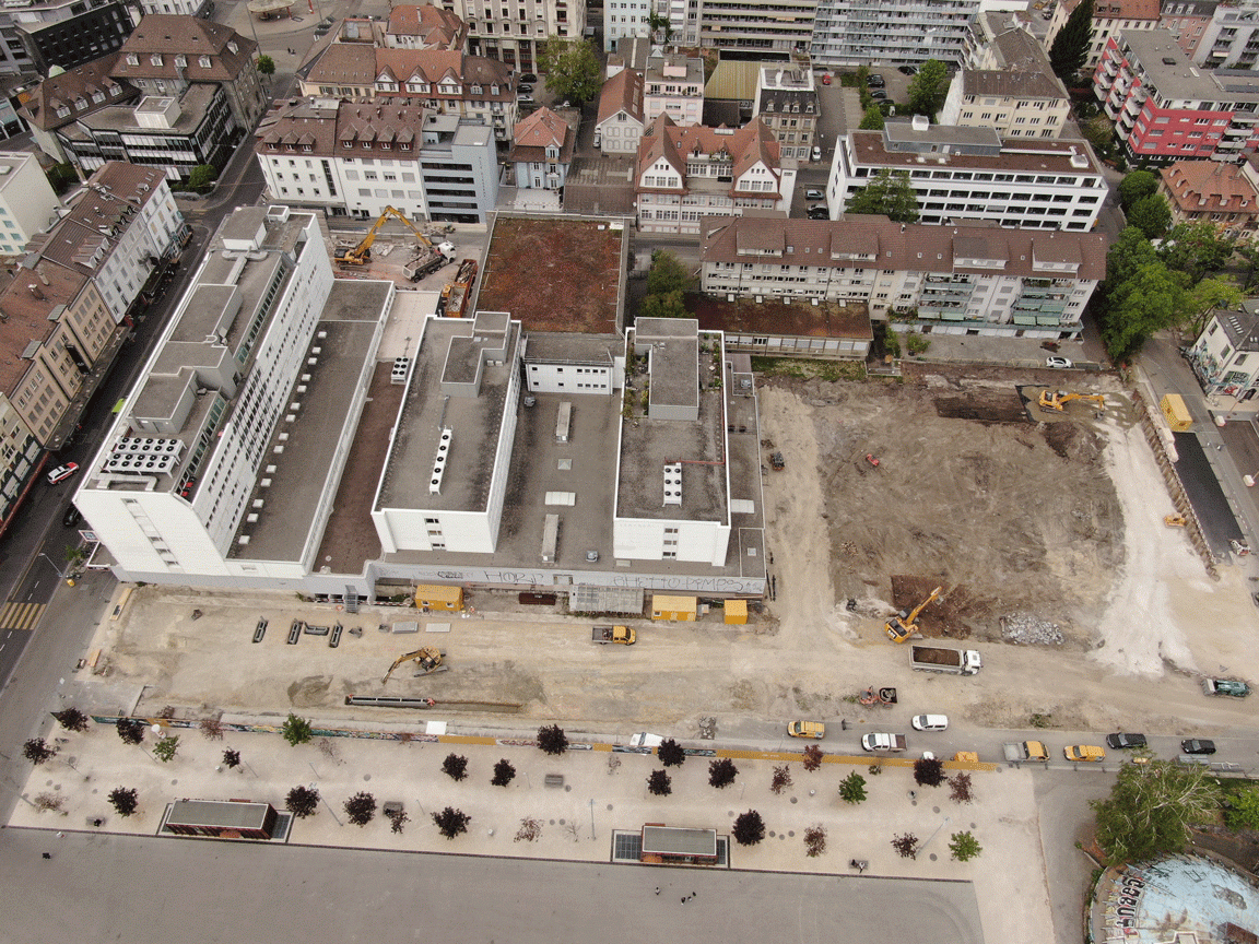 Überbauung Centre Esplanade Biel Bienne