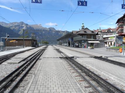 Umbau Bahnhof Wengen, 2015