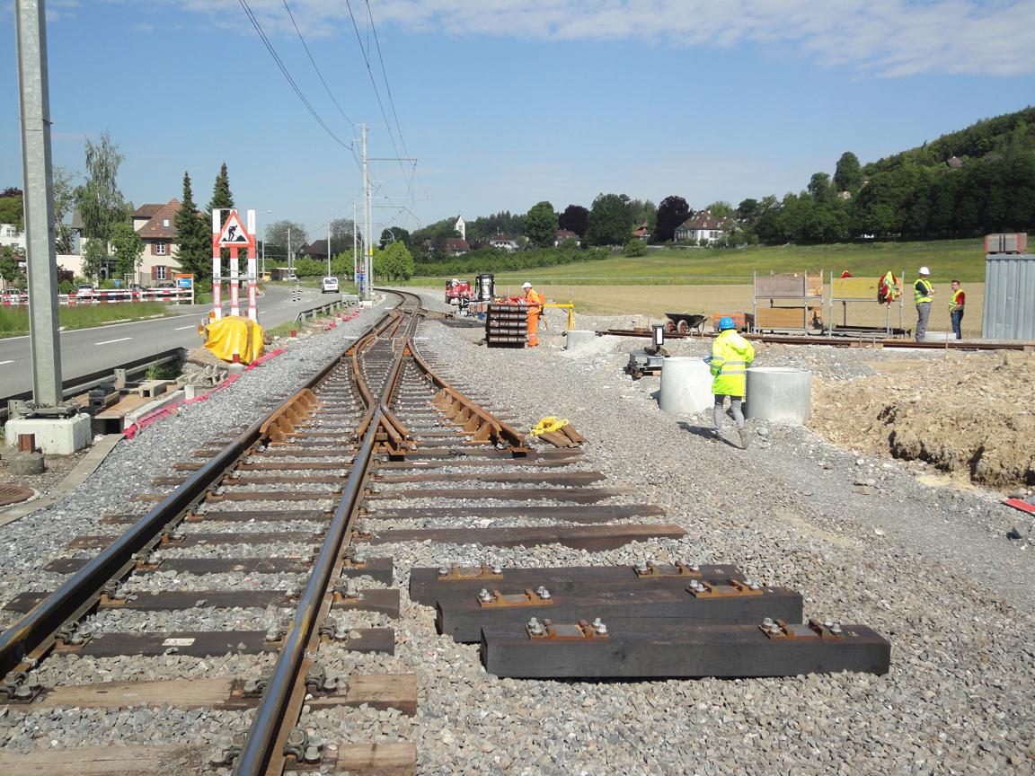 Sanierung Bahnübergänge RBS Siloah sowie Neubau Tramwendeschlaufe Gümligen, 