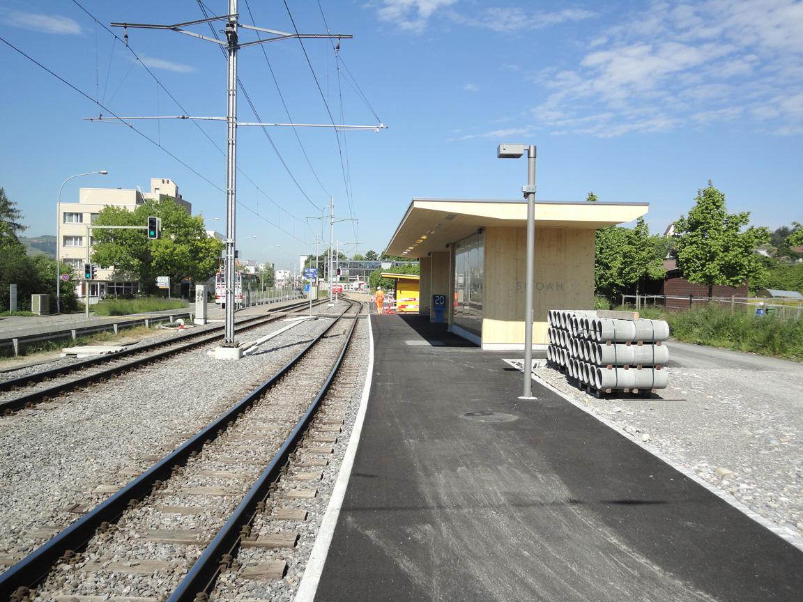 Sanierung Bahnübergänge RBS Siloah sowie Neubau Tramwendeschlaufe Gümligen, 2014