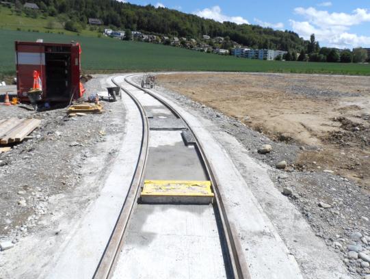 Sanierung Bahnübergänge RBS Siloah sowie Neubau Tramwendeschlaufe Gümligen, 2014