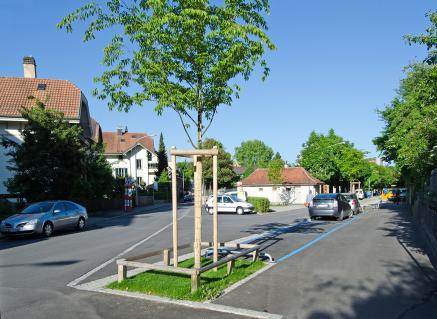 Neugestaltung Munzingerplatz mit Quartierentsorgungsstelle Bern, 2012