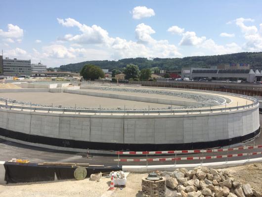 Strassenabwasser-Behandlungsanlage der Nationalstrasse A5 im Brüggmoos, 2017