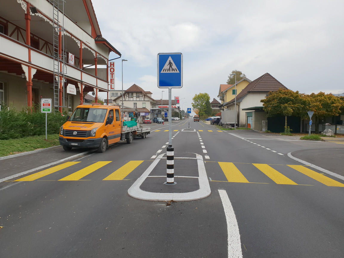 Sanierung Bernstrasse Schüpfen, 2018